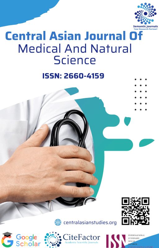 Central Asian Journal of Medical and  Natural Science 