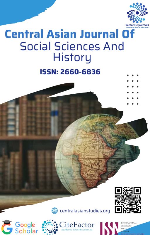 Central  Asian Journal of Social Sciences and History