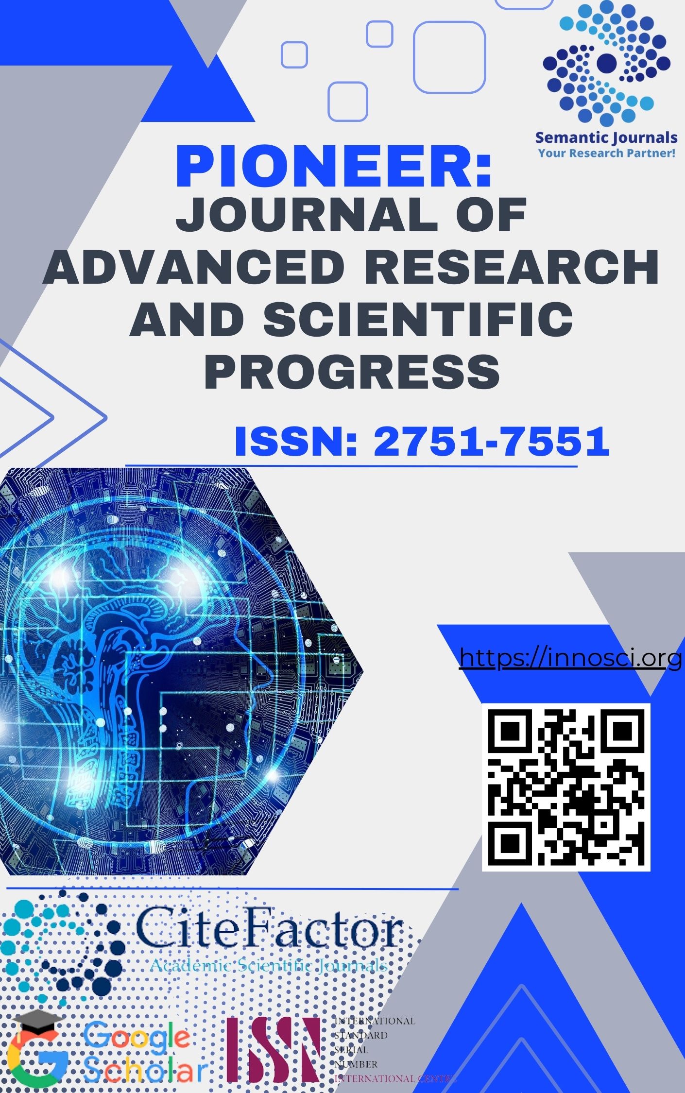 Pioneer: Journal of Advanced Research and Scientific Progress