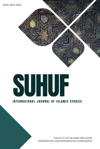 SUHUF INTERNATIONAL JOURNAL OF ISLAMIC STUDIES